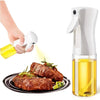 Refillable oil spray bottle with fine mist nozzle