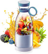Portable USB rechargeable blender with smoothie inside