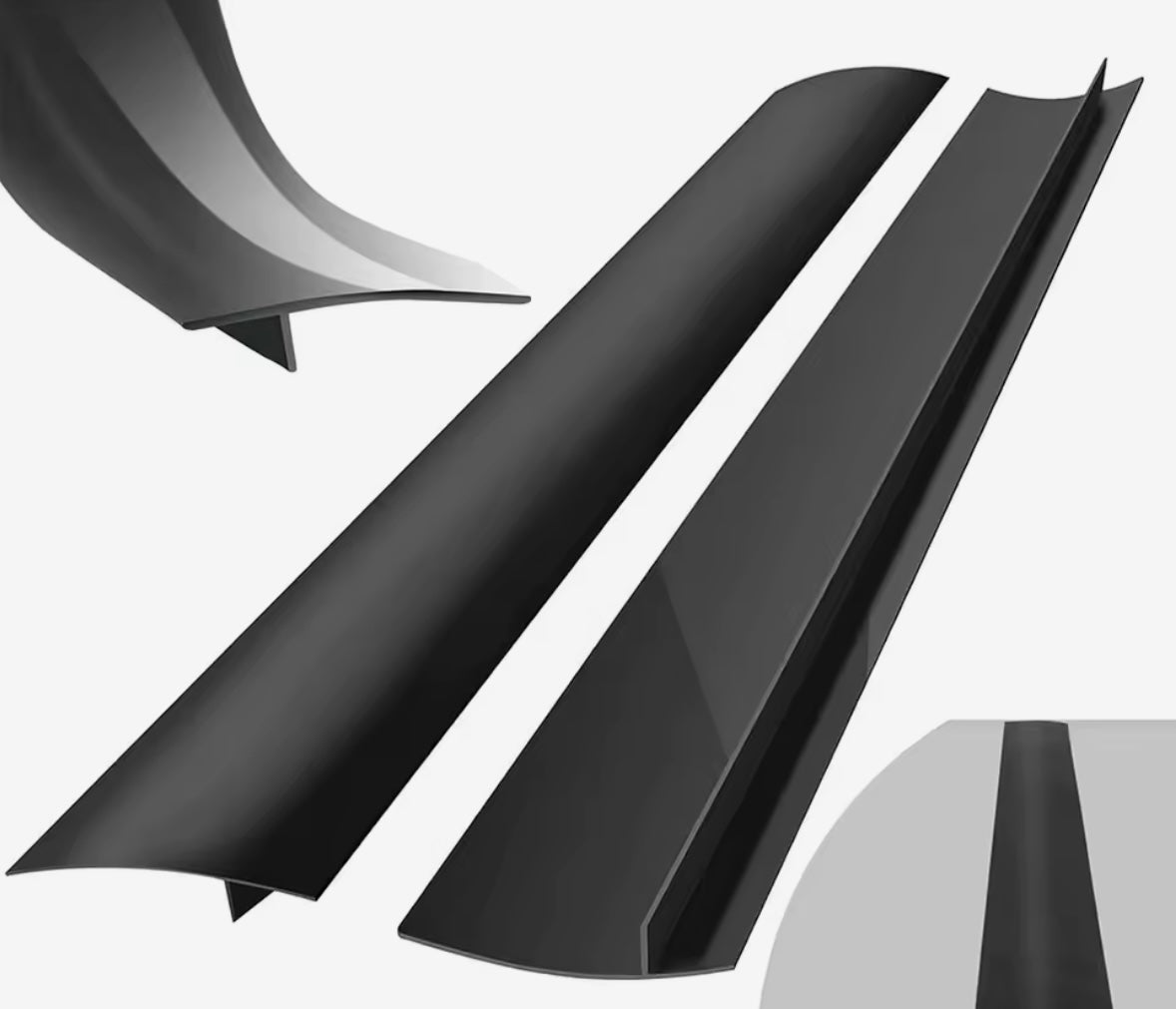 Expandable silicone stove gap guard set packaging
