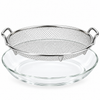 Empty basket on white background