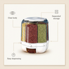Grain dispenser feature infographic