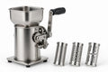 Stainless Steel Rotary Cheese Grater – Hand Crank Drum Grater