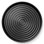 Round Air Fryer Crisper Grill Pan – Non-Stick Perforated Tray