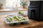 Silicone Egg Bite Molds 4-Pack – Air Fryer Egg Molds, BPA-Free