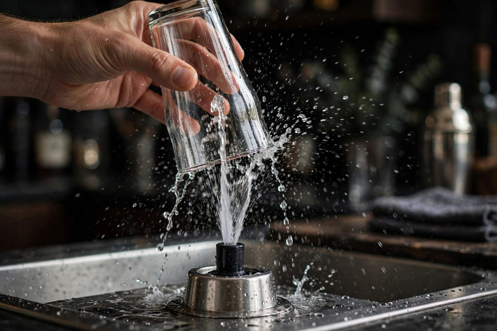 Glass Rinser for Kitchen Sink – High-Pressure Cup Washer