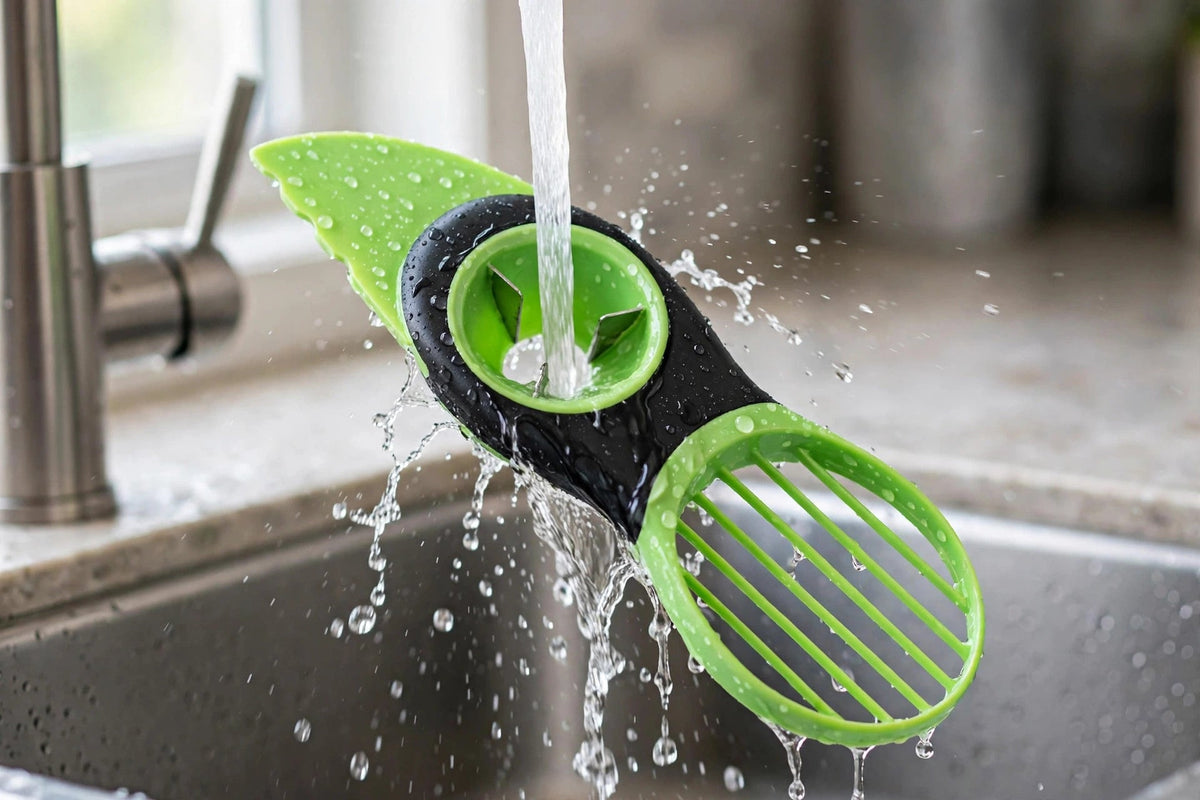3-in-1 Avocado Slicer - easy rinse clean