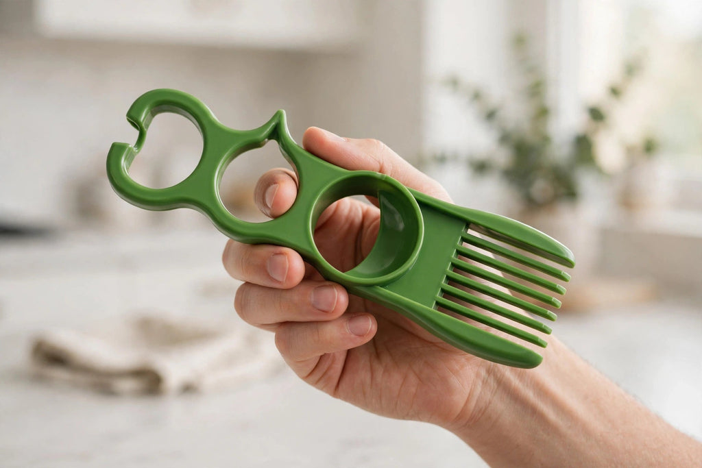 3-in-1 Avocado Slicer - size in hand