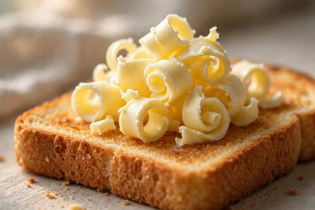 Butter Mill Grater - perfect butter curls close-up