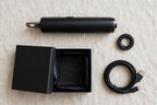 Electric Wine Opener - whats in the box flat lay
