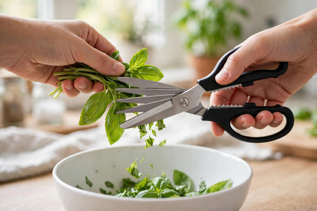 5-Blade Herb Scissors - photo
