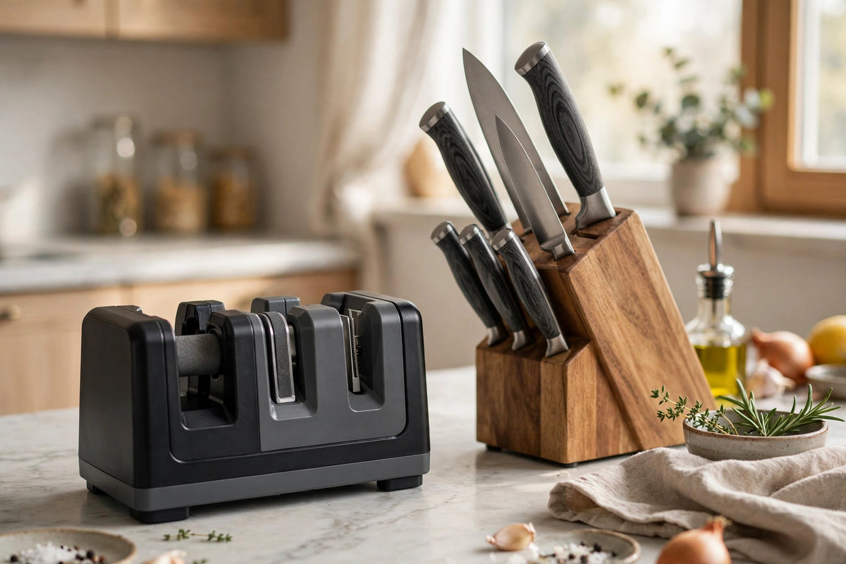 3-Stage Kitchen Knife Sharpener - photo 4