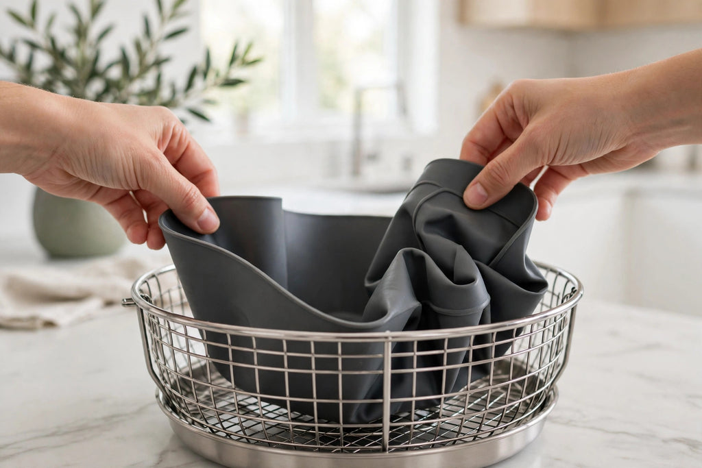 Reusable Silicone Air Fryer Basket Liners 2-Pack - photo 5