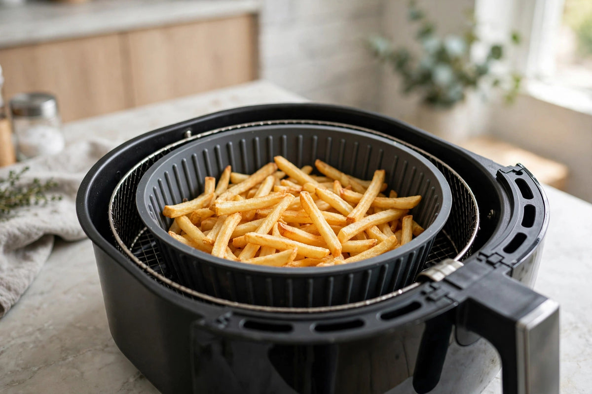 Reusable Silicone Air Fryer Basket Liners 2-Pack - photo 2