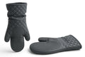 Heat-Resistant Silicone Oven Mitts - photo 1