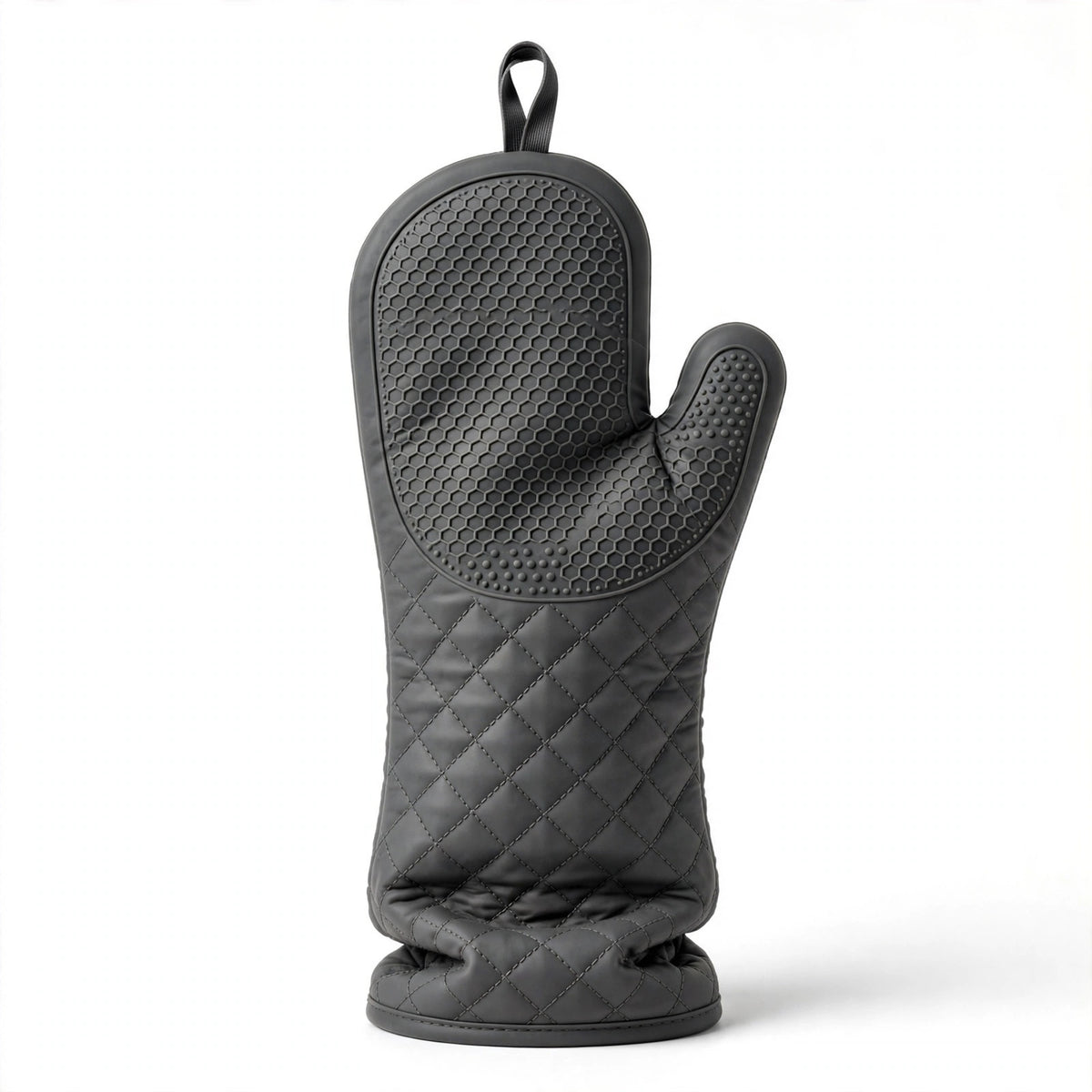Heat-Resistant Silicone Oven Mitts - photo 1