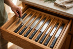 In-Drawer Bamboo Knife Organizer Dock - photo 2