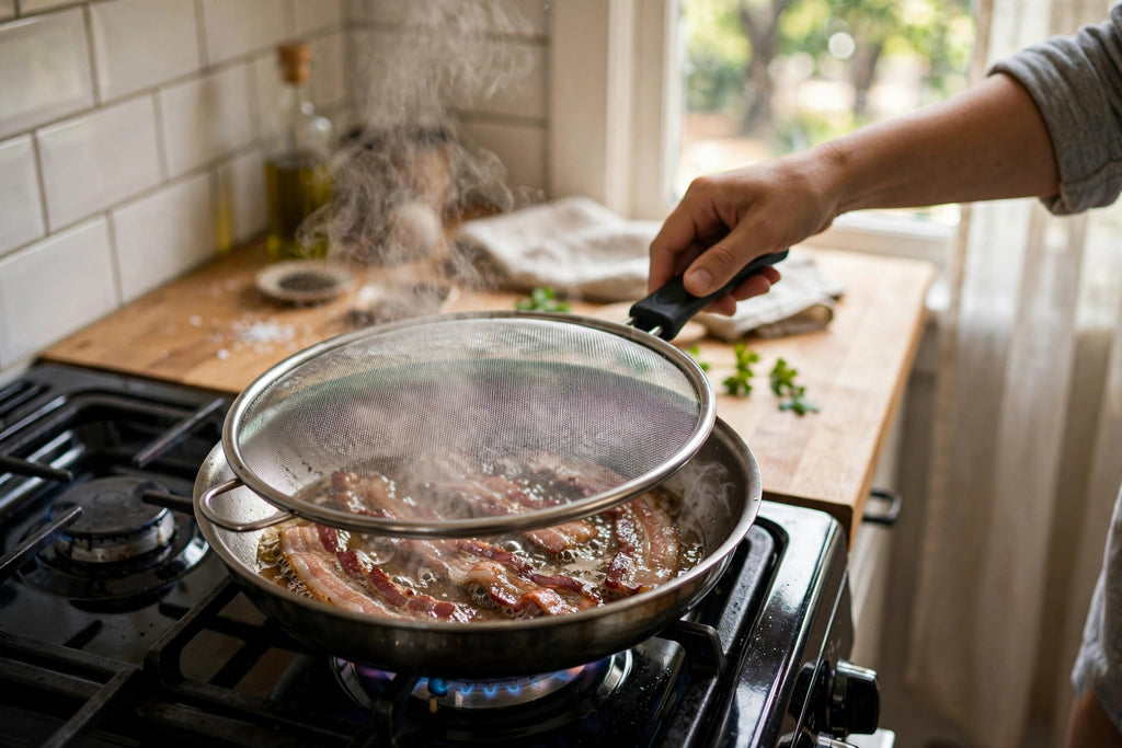 Stovetop Fine-Mesh Splatter Screen - photo 2