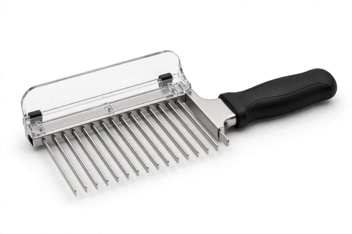 Onion Holder Slicer – Stainless Vegetable Slice Guide