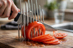 Onion Holder Slicer – Stainless Vegetable Slice Guide
