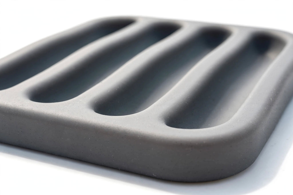 4-Slot Silicone Spoon Rest - photo 3