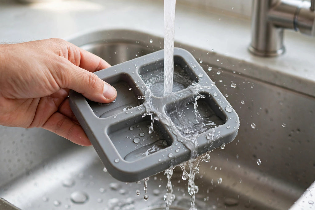 4-Slot Silicone Spoon Rest - photo 7