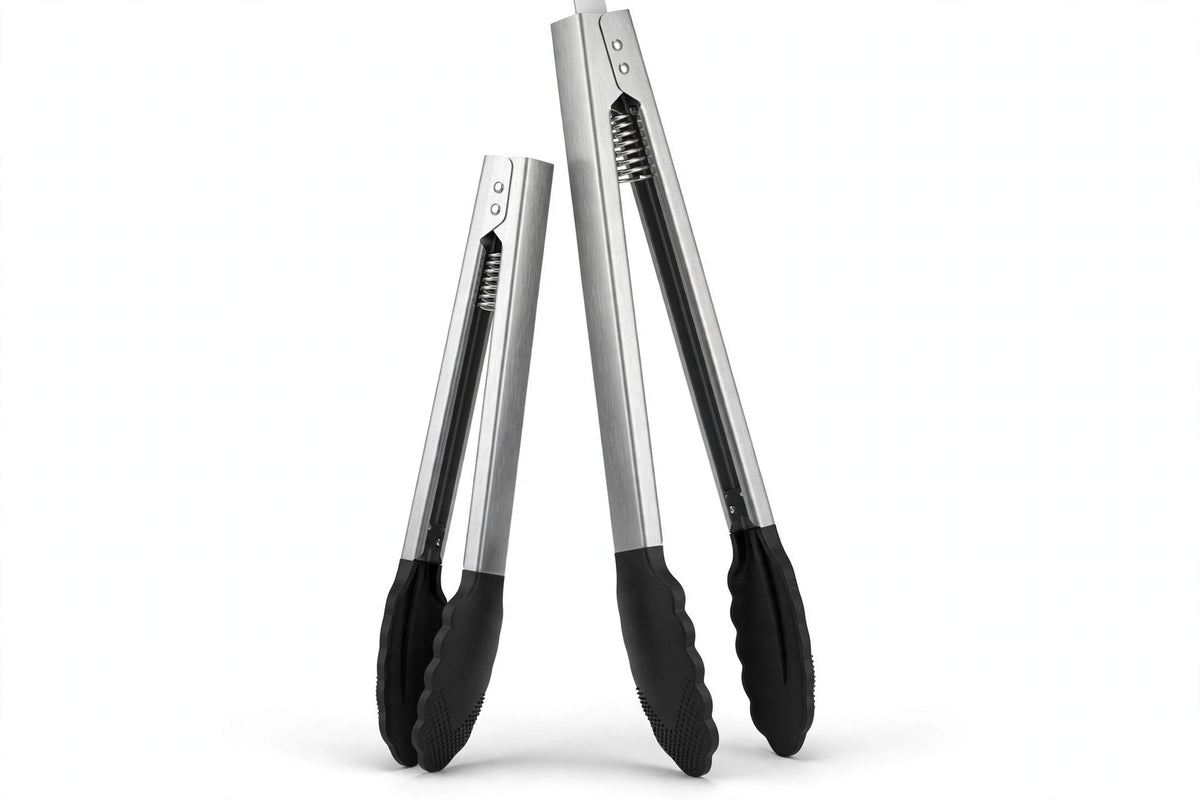 Silicone Kitchen Tongs Set - photo 5
