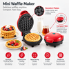 Mini waffle maker infographic