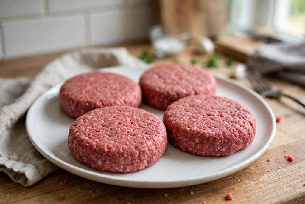 Burger Patty Maker Press - Non-Stick Round Patty Mold