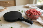Burger Patty Maker Press - Non-Stick Round Patty Mold