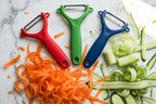 Y-Shaped Vegetable Peeler Set 3-Pack – Sharp Veggie & Julienne Peelers
