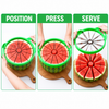 Position press serve infographic