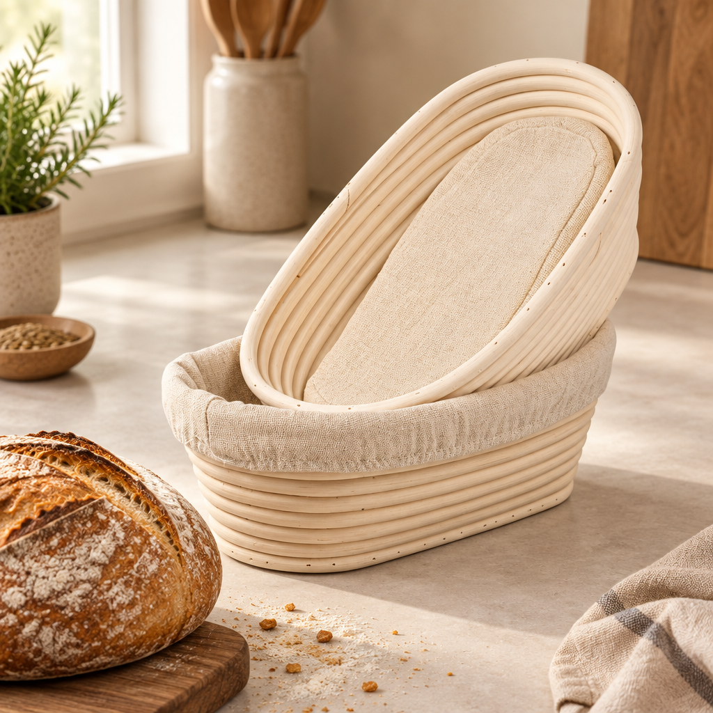 Product with freshly baked bread