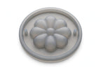 Silicone Spill-Stopper Lid – flower-petal boil-over preventer on white background