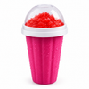 Slushie cup filled with drink