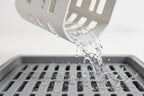 Sink Sponge Holder with Drain Tray – Suction Caddy Organizer