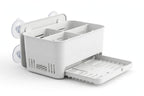 Sink Sponge Holder with Drain Tray – Suction Caddy Organizer