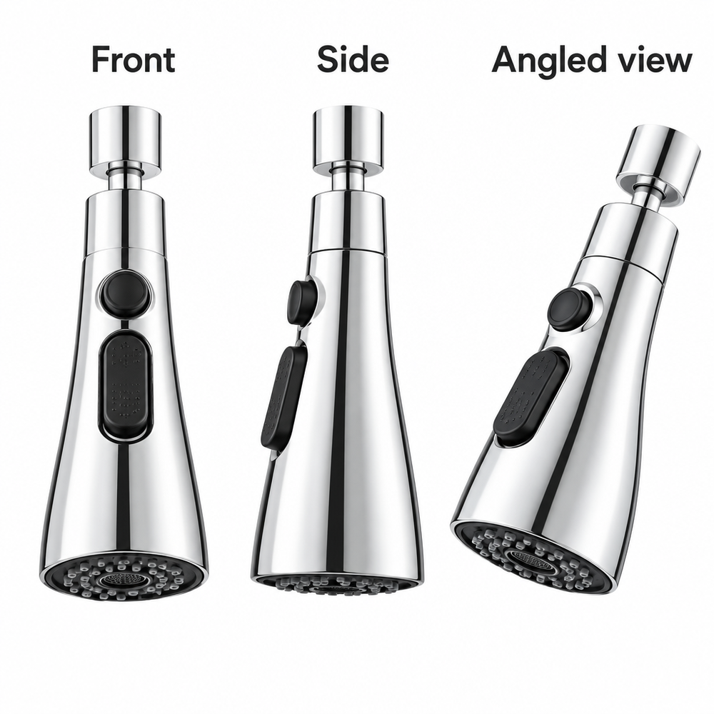 Sprayer angle views infographic