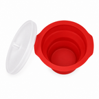 Top-down bowl and lid