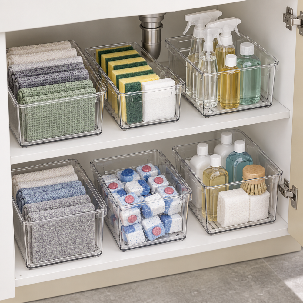 Under-sink organization photo