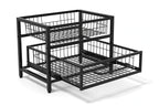 2-Tier Under-Sink Pull-Out Cabinet Organizer