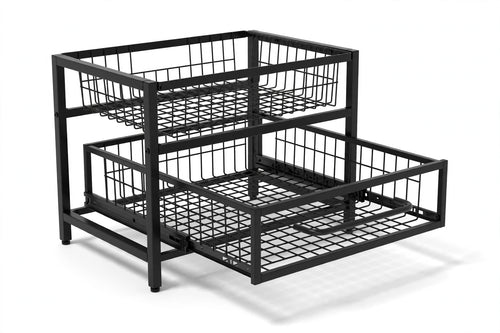 2-Tier Under-Sink Pull-Out Cabinet Organizer