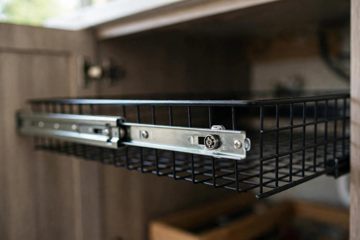 2-Tier Under-Sink Pull-Out Cabinet Organizer