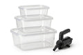 Vacuum Seal Food Storage Containers with Hand Pump