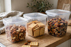 Vacuum Seal Food Storage Containers with Hand Pump